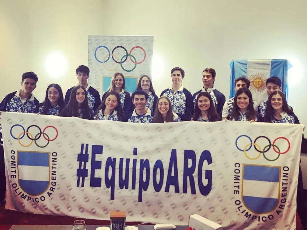 La bandera rionegrina dice presente en Suiza