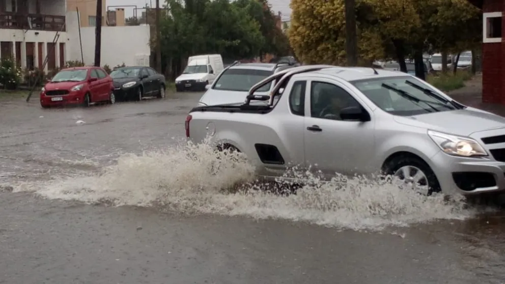 Hay alerta meteorológico por lluvia en la Comarca
