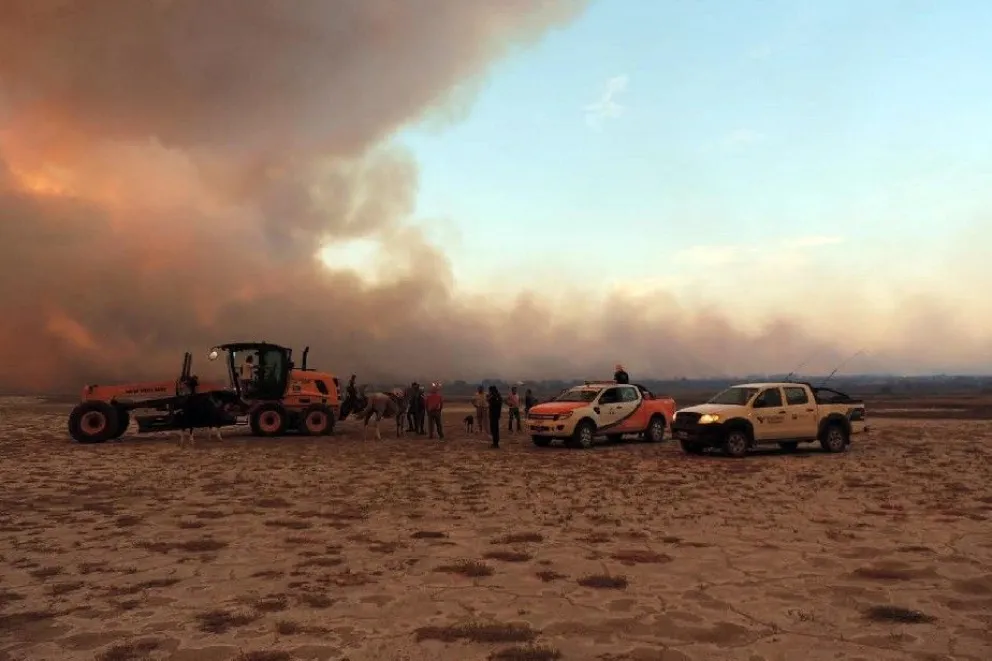 Coordinan un esquema de lucha contra incendios de montes