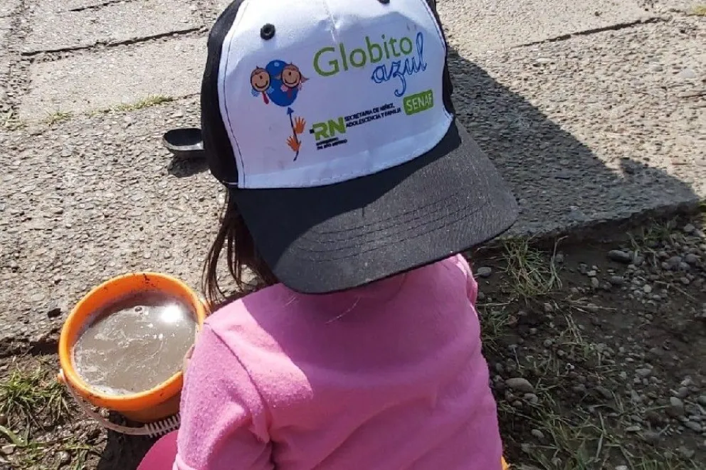 Los chicos del Globito Azul disfrutaron del río en familia