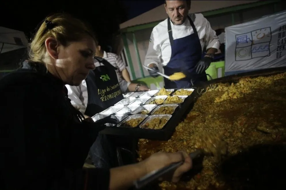 Recaudaron 100 mil pesos con el Disco Solidario en Las Grutas