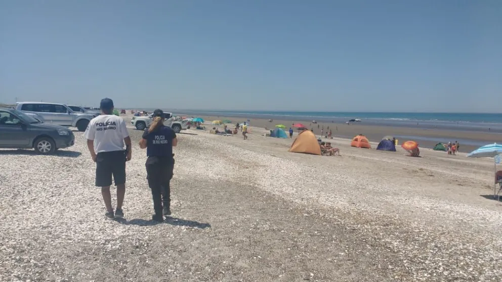 Rescataron a un turista que se estaba ahogando en Las Conchillas