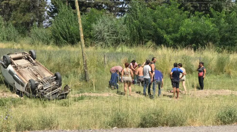 Murió una mujer en la Ruta 151