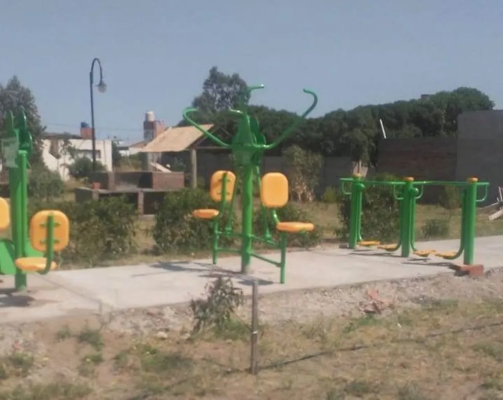 Nuevo gimnasio al aire libre en la Villa “7 de Marzo”