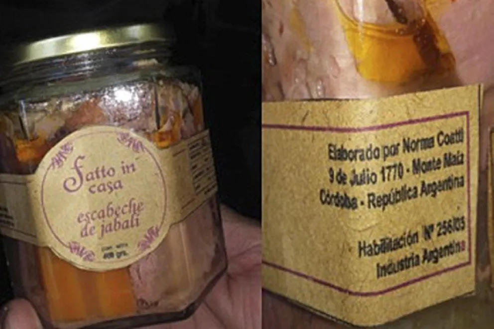 Advierten sobre un escabeche de jabalí retirado del mercado