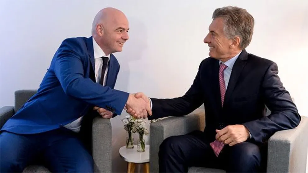 Macri consiguió un lugar en la FIFA