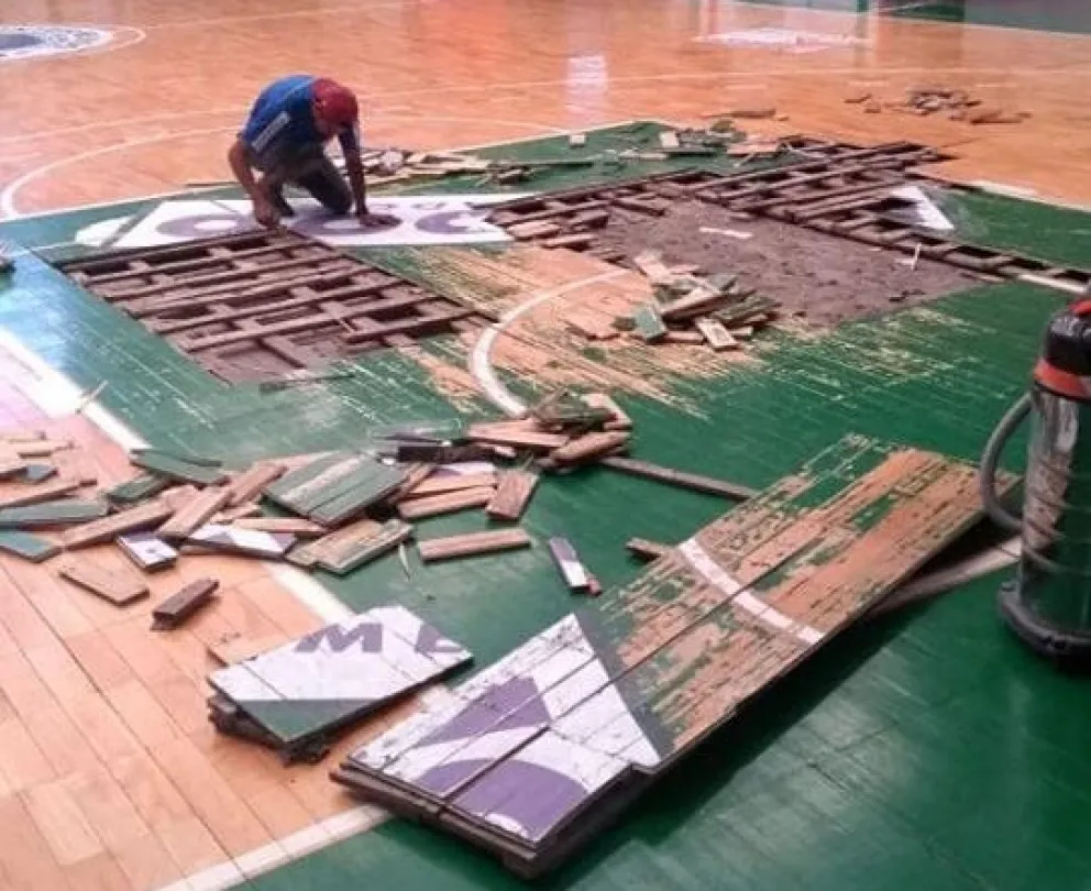 Deportivo Patagones arregla su cancha