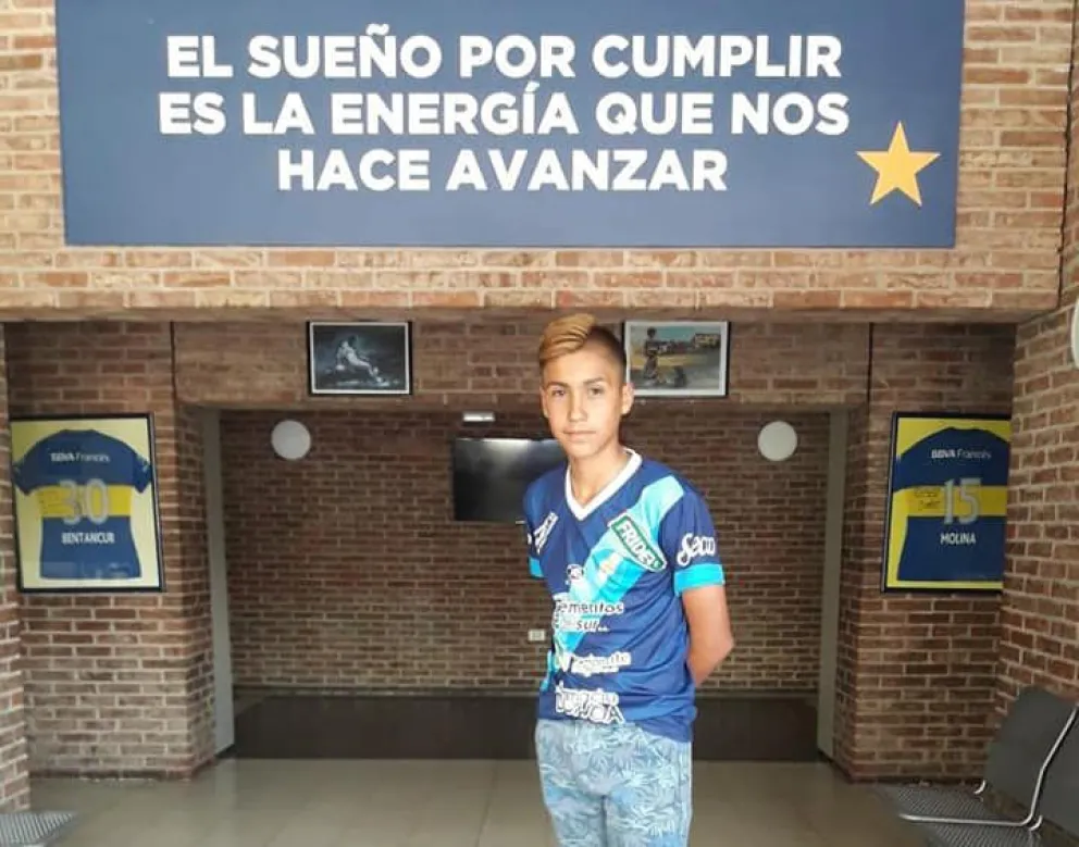 Juvenil de Sol convocado por Boca