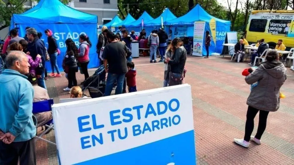 Relanzan el programa El Estado en tu Barrio