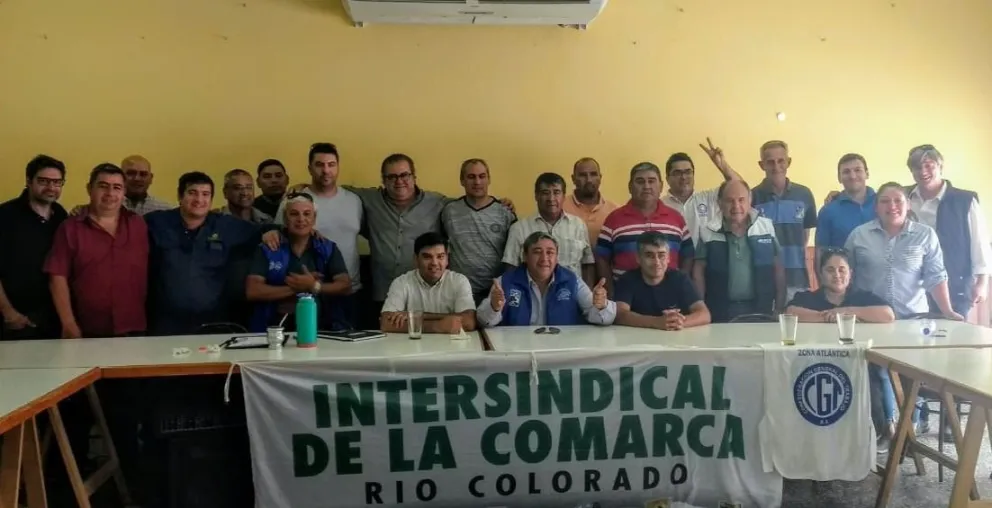 CGT Zona Atlántica se reunió en Río Colorado
