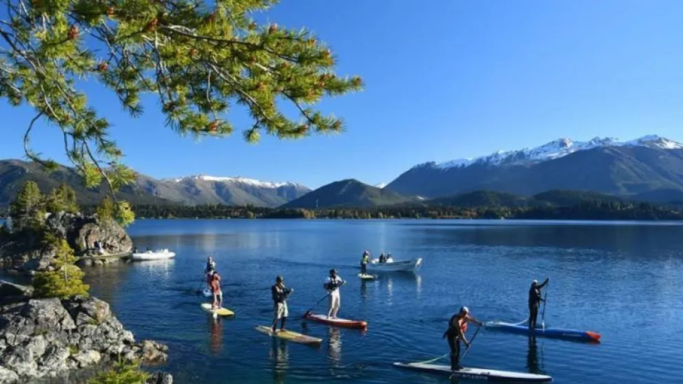 Bariloche abre el calendario de carreras de Stand Up Paddle