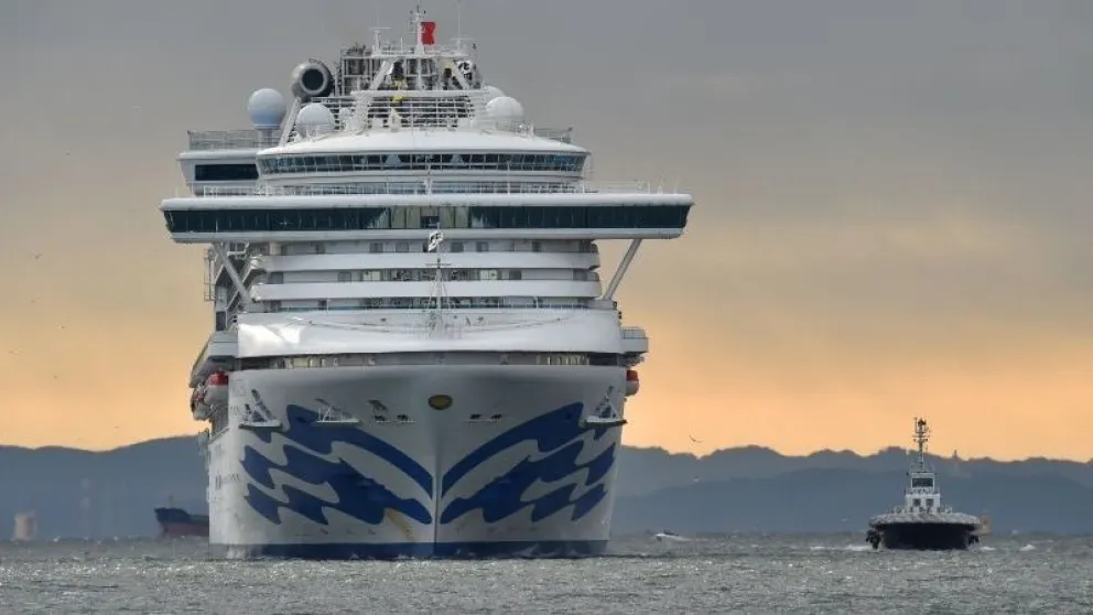Coronavirus: en el crucero en cuarentena hay 8 argentinos