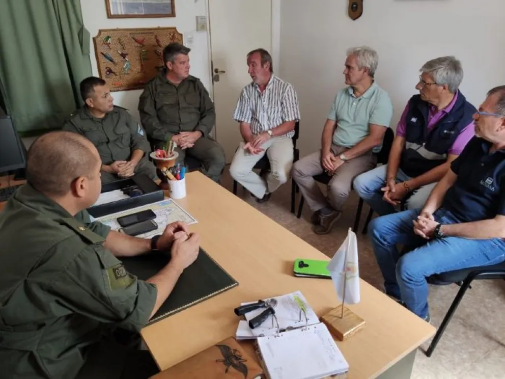 Senasa y Gendarmería avanzan  en trabajos conjuntos