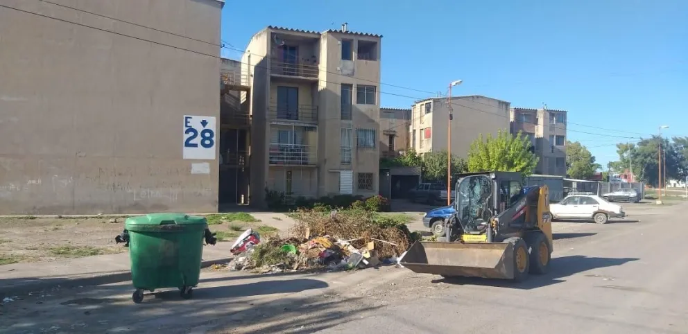 Plan de limpieza a los barrios América, 20 de Junio y Piedrabuena
