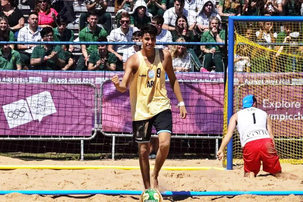 "Viedma es el corazón del beach handball en argentina"