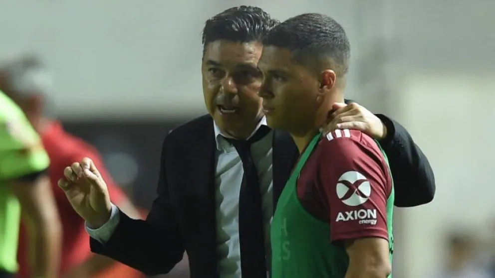 Quintero pidió pista en River
