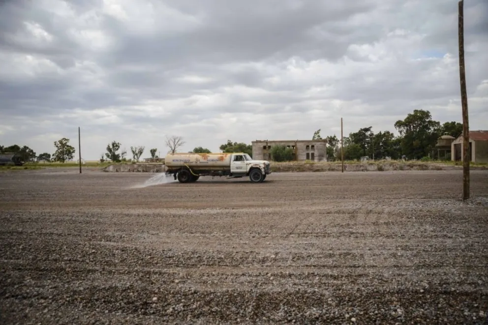 Avanza la construcción del predio de la Fiesta de la Soberanía