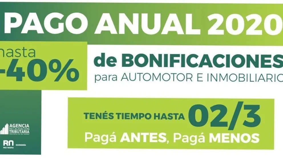 El Pago Anual 2020 se puede abonar con la App Mercado Pago