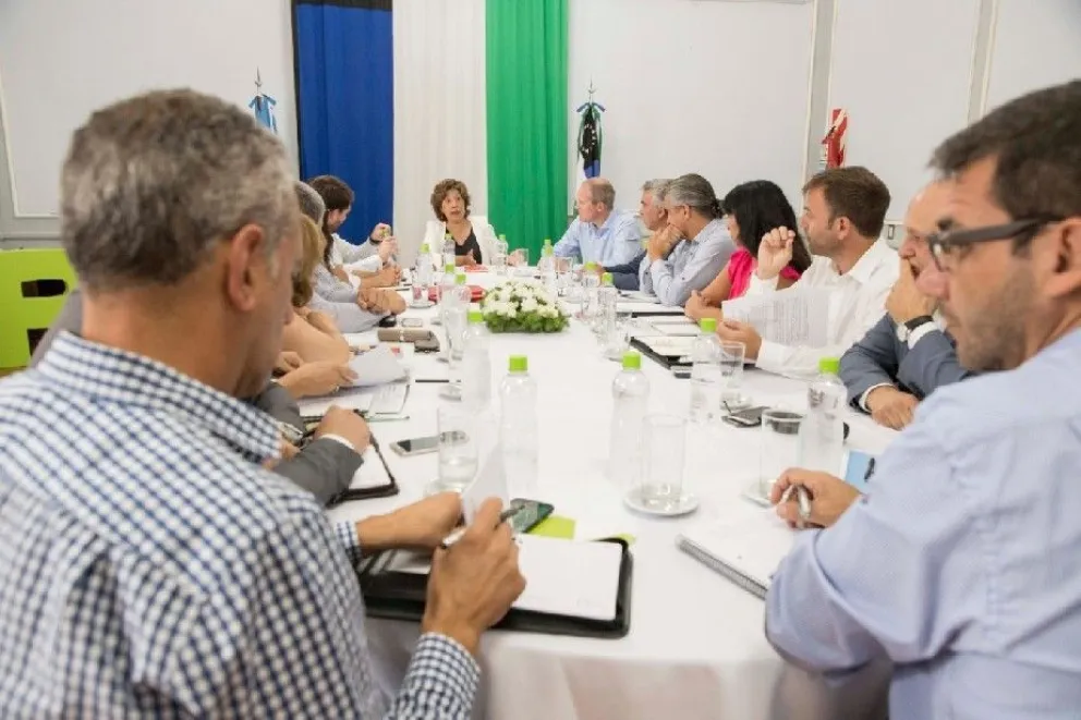 El gabinete de Carreras se reúne en Viedma