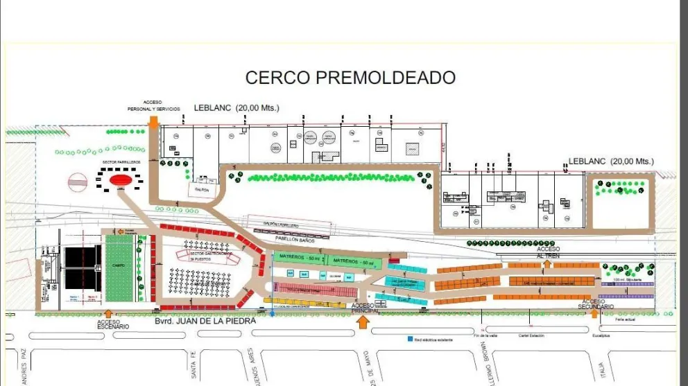 Seguridad y accesos para la Fiesta de la Soberanía