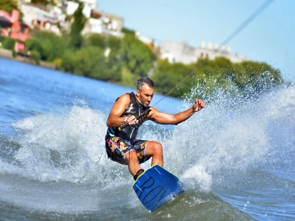Fotogalería Fiesta del Río: El espectacular Wakeboard