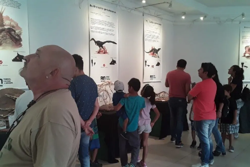 Más de 7 mil personas visitaron la muestra de Dinosaurios