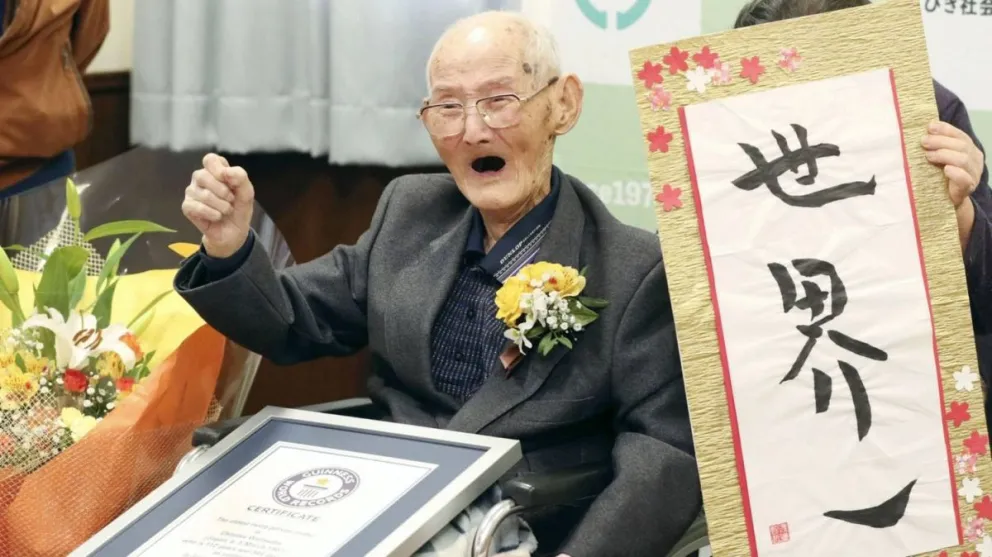 Murió el hombre más anciano del mundo a los 112 años