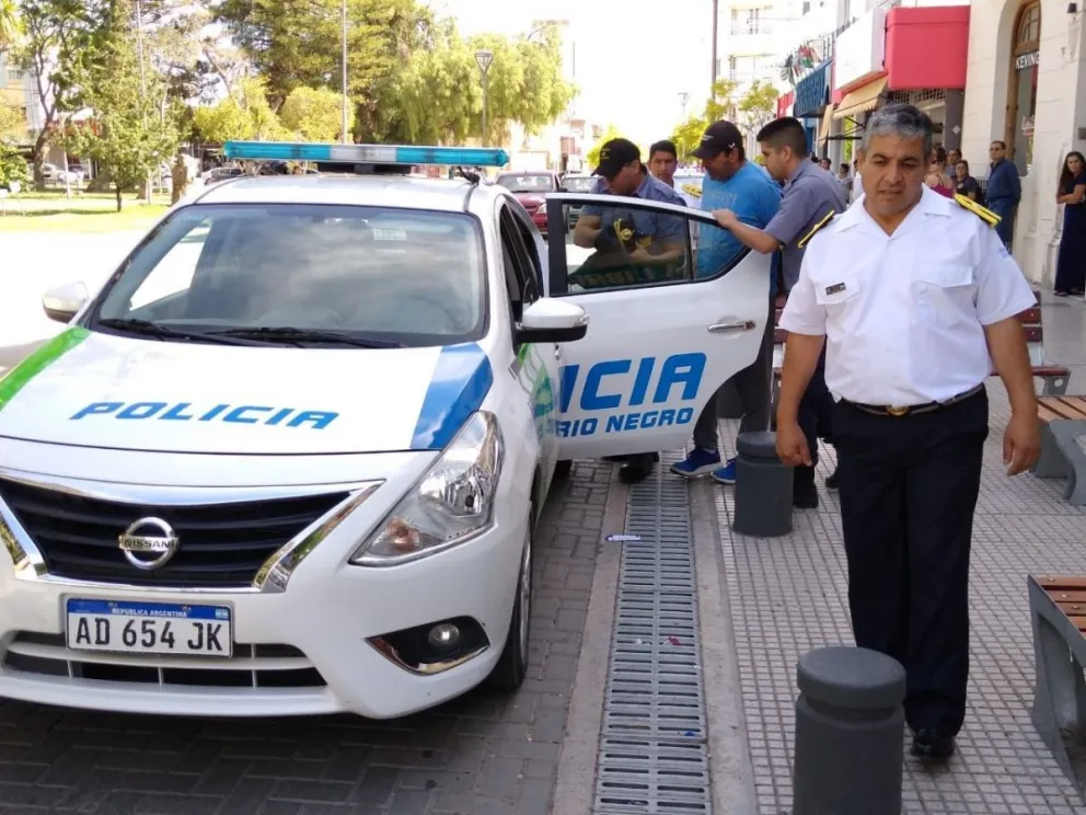 Detuvieron a un hombre en la calle Buenos Aires