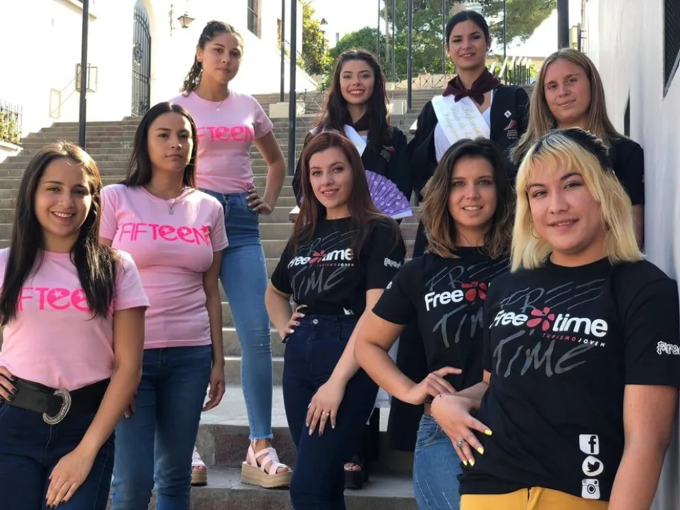 Se presentaron las postulantes para Representante de la Fiesta