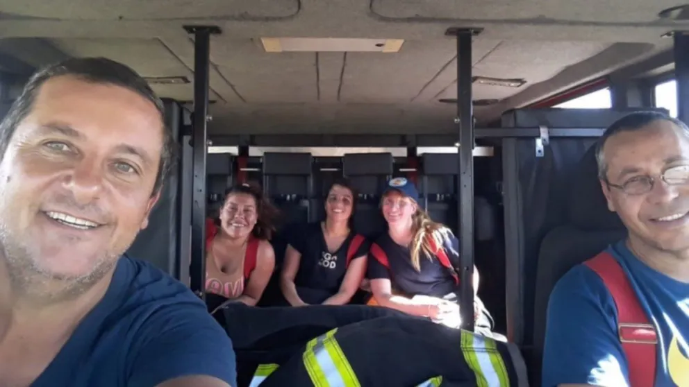 Reconocimiento para el bombero Omar Sotelo