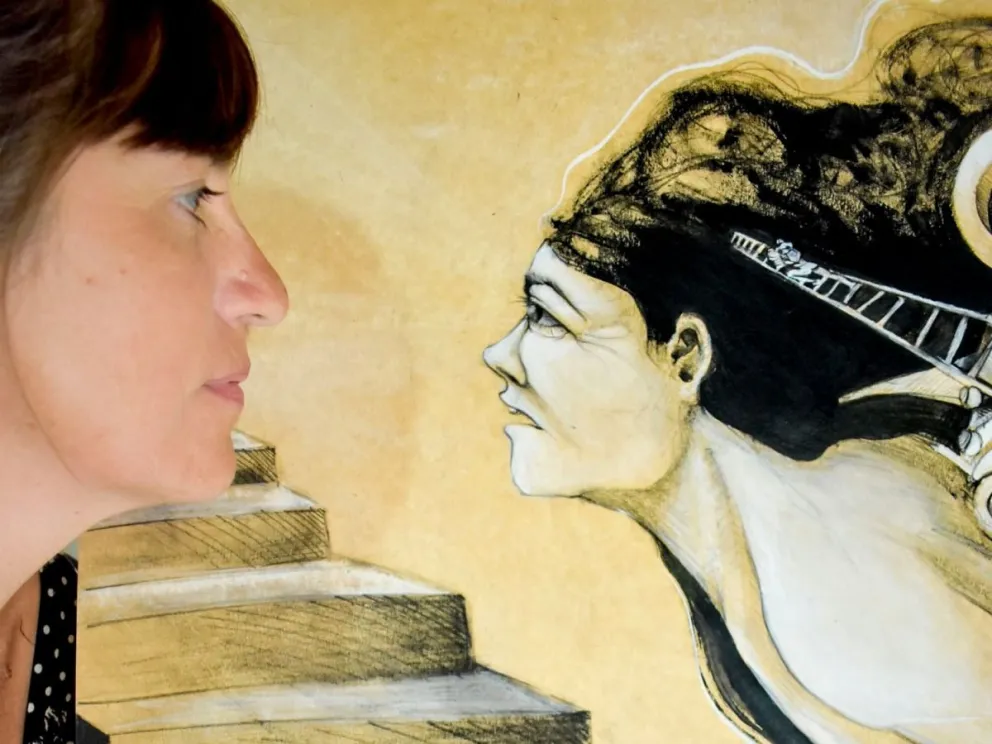 Paula Echarren:  “Hay un gran impacto de las mujeres artistas en la Comarca”