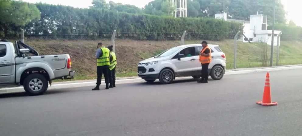 Identificaron a 150 vehículos en controles viales