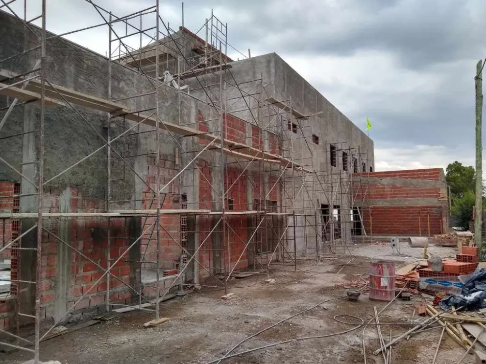 Avanzan las obras en Sol de Mayo