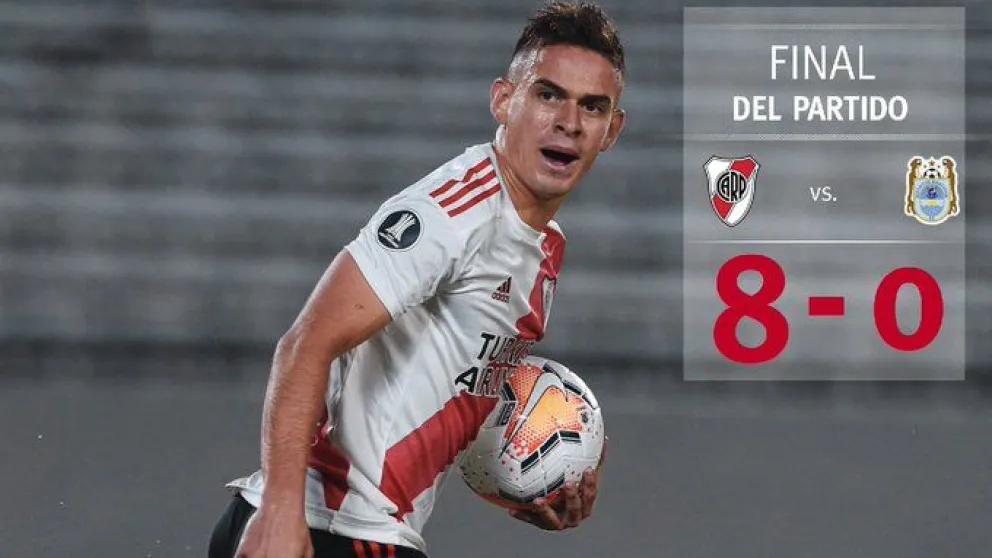 River y una goleada histórica