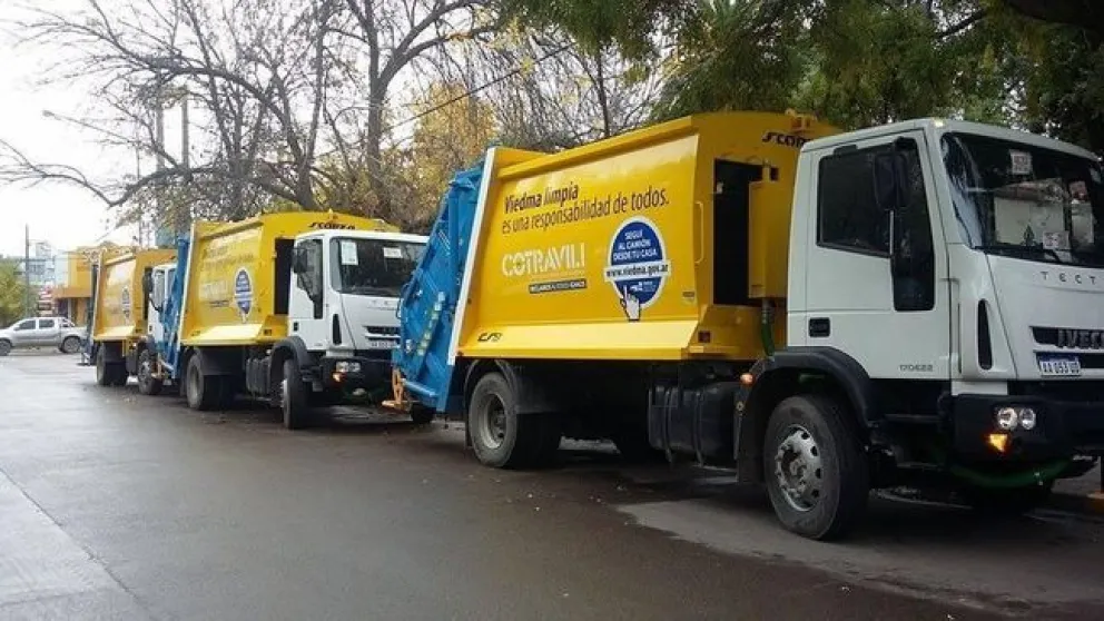 Garantizan en Viedma el servicio de recolección de residuos