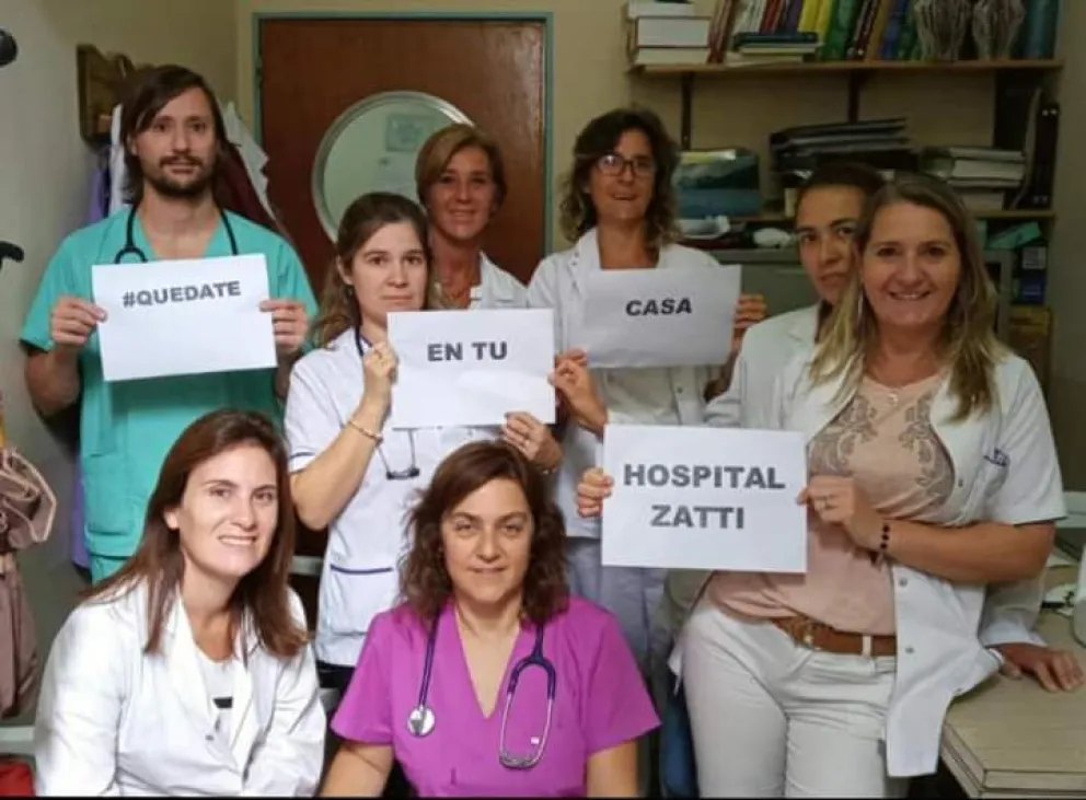 Noticias se suma al pedido del hospital Zatti: #QuedateEnCasa
