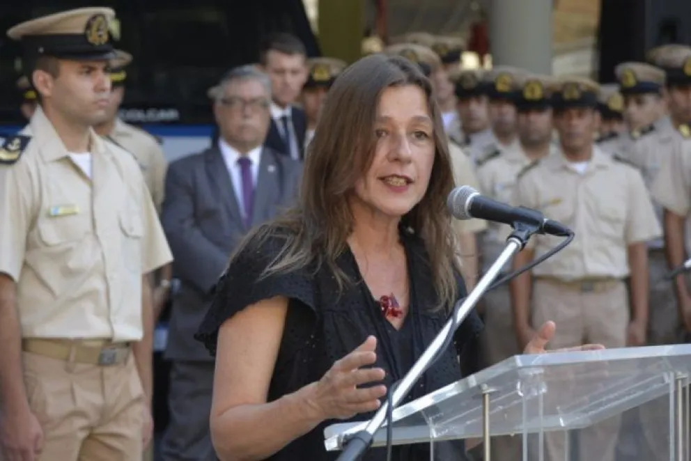 La ministra de Seguridad no descartó el estado de sitio