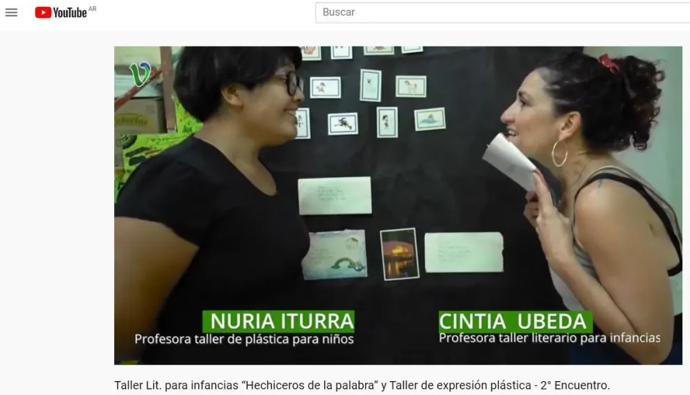 Talleres online artísticos dictados desde Viedma