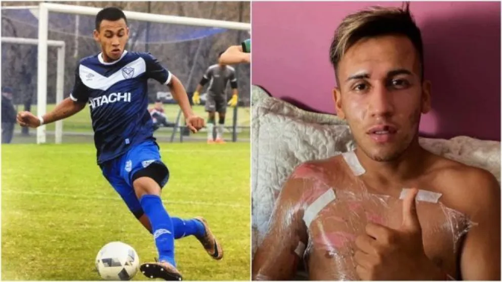 Un juvenil de Vélez sufrió un accidente domestico