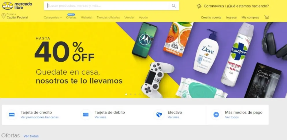 Mercado Libre posterga fecha de cobro de cuotas de créditos