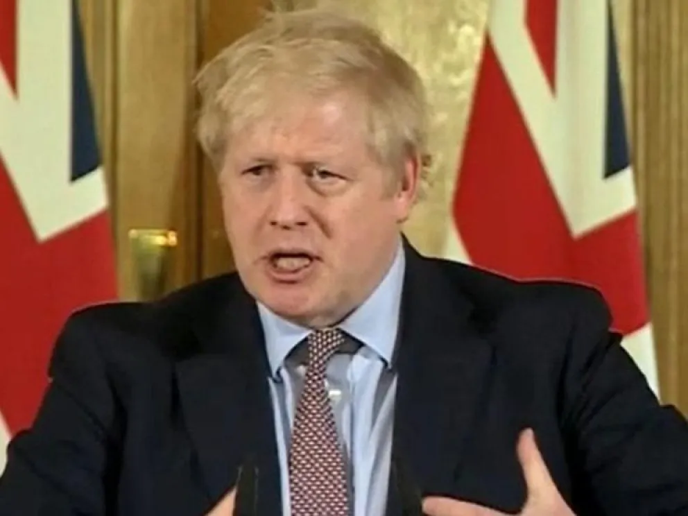 Boris Johnson, primer ministro del Reino Unido, tiene coronavirus