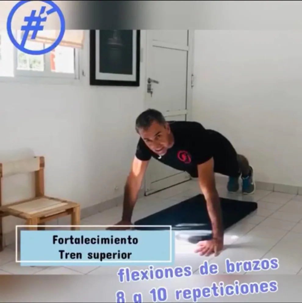 #YoMeMuevoEnCasa: ejercicios en cuarentena