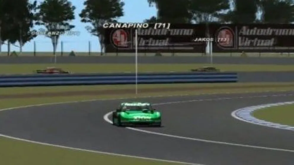 Canapino ganó la carrera virtual y solidaria del TC