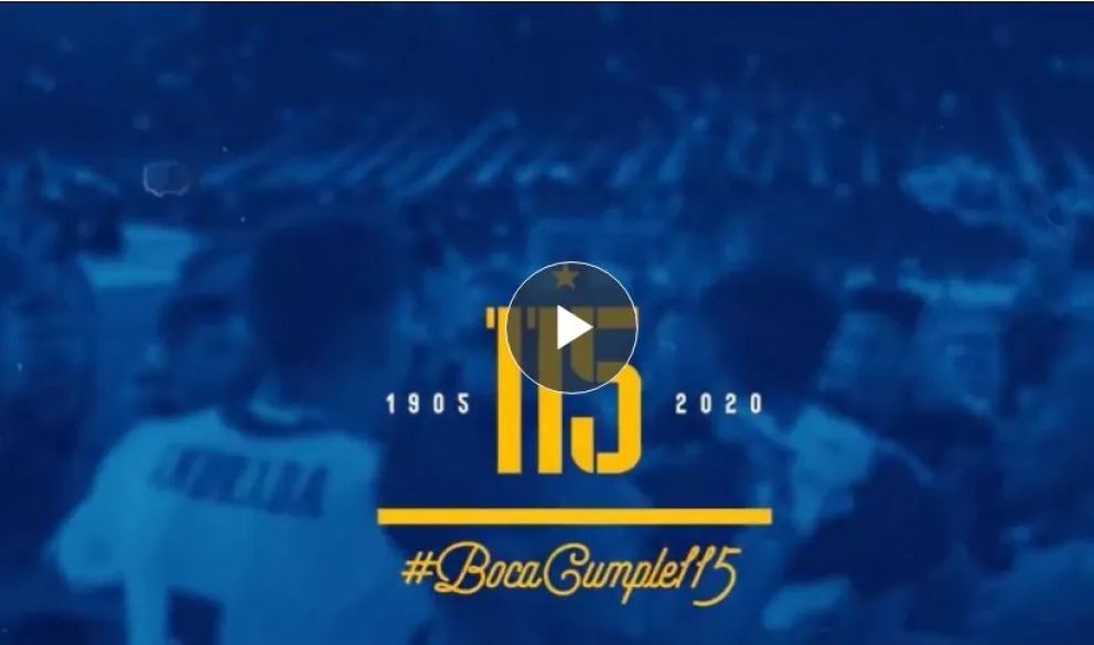 El video de Boca por los 115 años