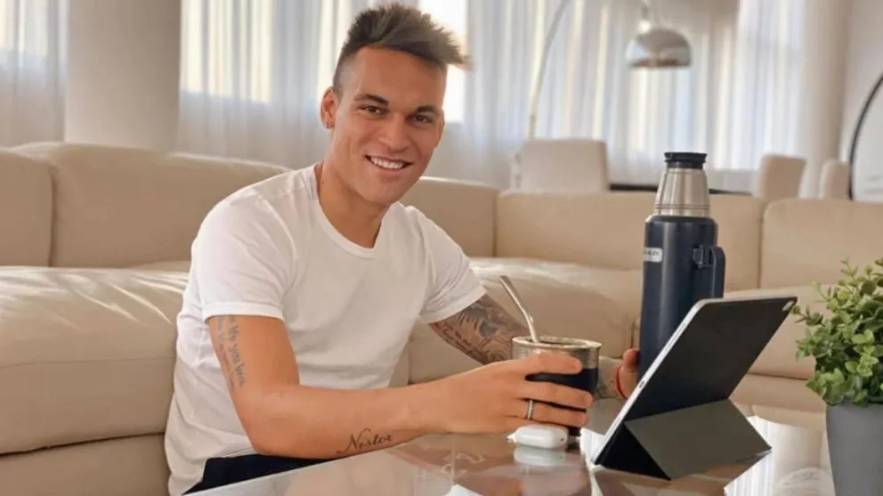 Destacado gesto de Lautaro Martínez