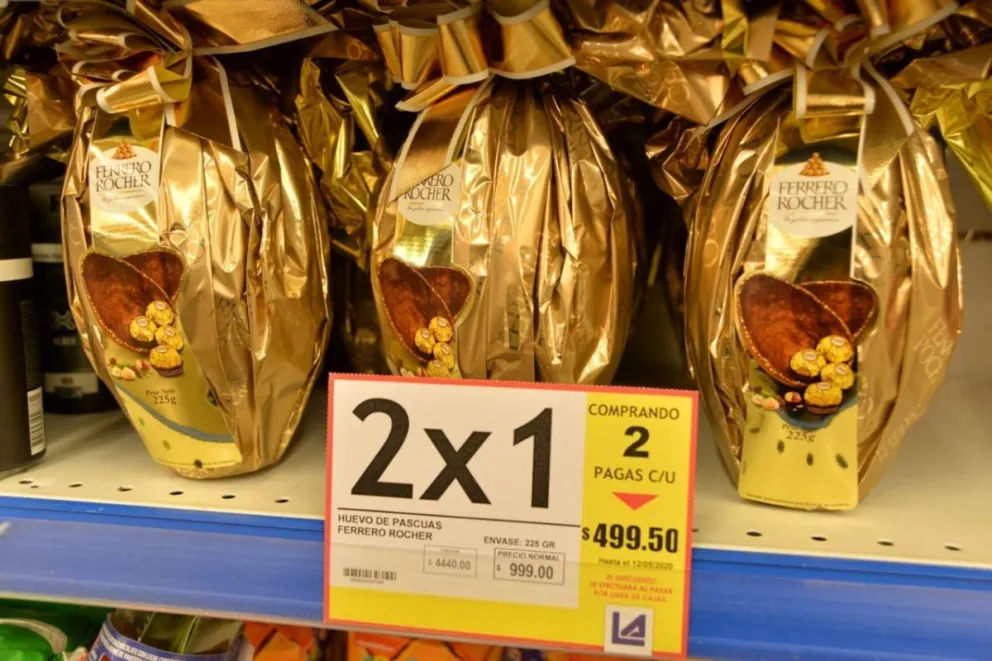 Conocé los precios de los huevos de Pascua para este domingo