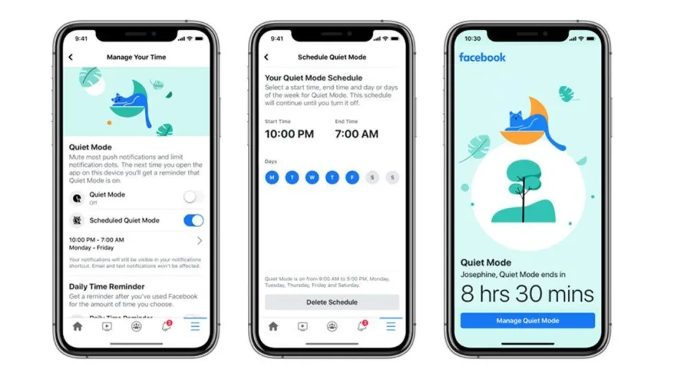 Facebook lanza función para silenciar notificaciones