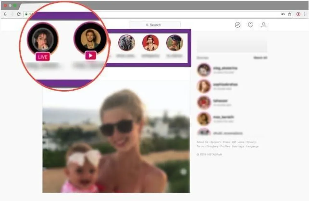 Truco: cómo ver los "En Vivo" de Instagram desde una computadora