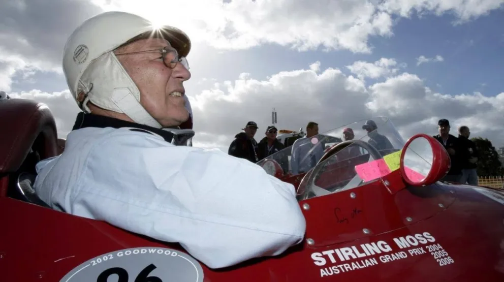 Murió Stirling Moss, histórico rival de Fangio en la F1