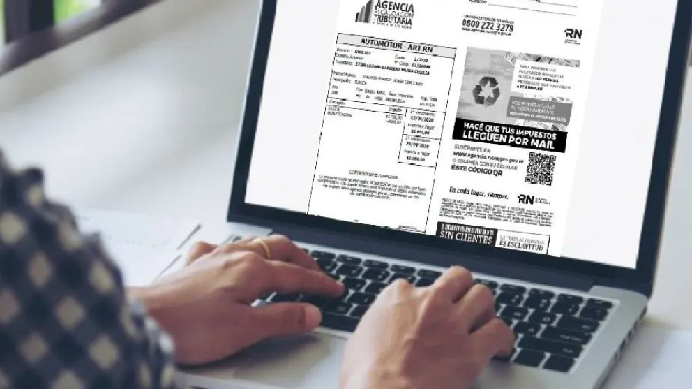 La Agencia de Recaudación enviará boletas solo por mail